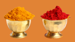 Turmeric as a dye 